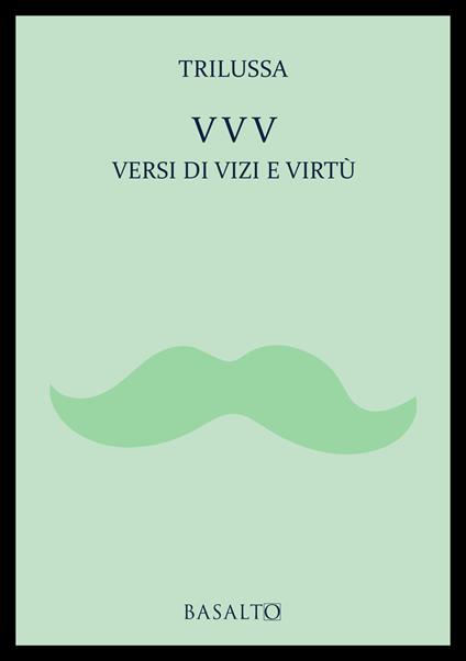 VVV Versi di vizi e virtù - Trilussa - copertina