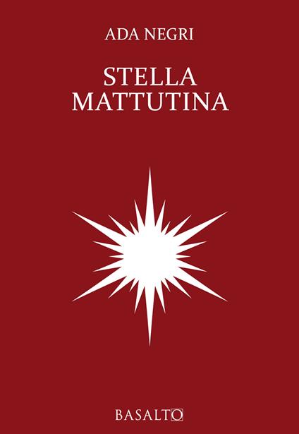 Stella mattutina - Ada Negri - copertina