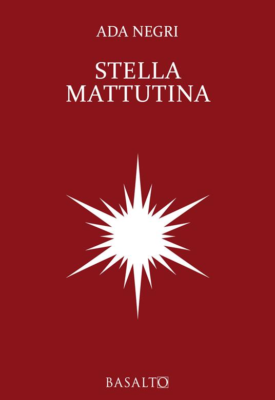 Stella mattutina - Ada Negri - copertina