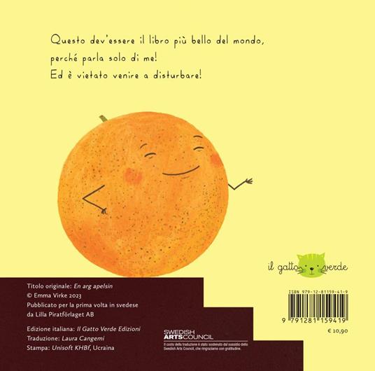 Un'arancia arrabbiata. Ediz. illustrata - Emma Virke - 2