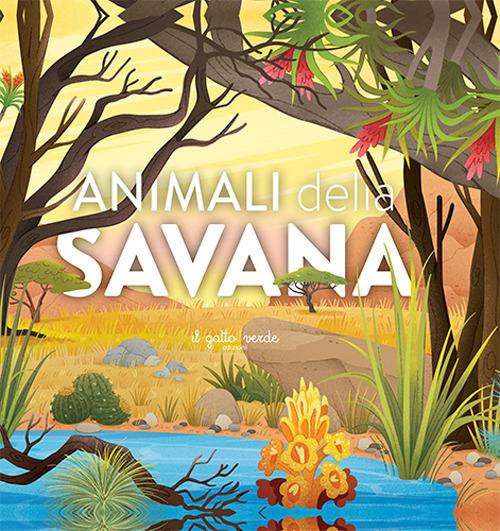 Animali della savana - Loretta Zoppi - copertina