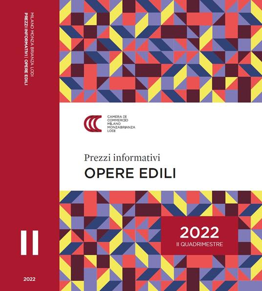 Prezzi informativi delle opere edili. Secondo quadrimestre 2022 - copertina