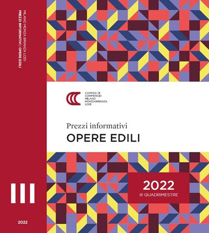 Prezzi informativi delle opere edili. Terzo quadrimestre 2022 - copertina