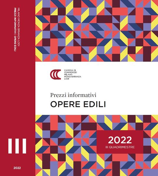 Prezzi informativi delle opere edili. Terzo quadrimestre 2022 - copertina