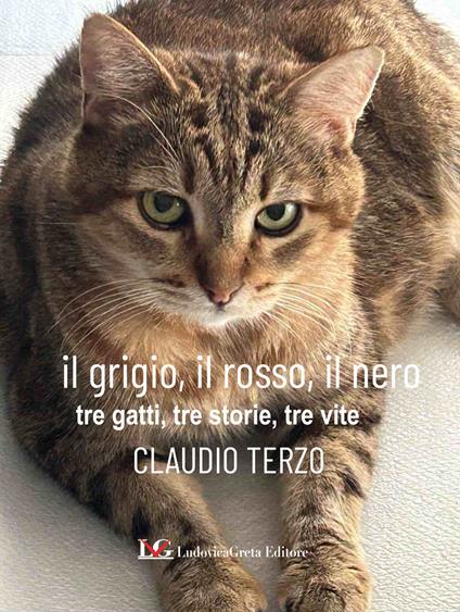 Il grigio, il rosso, il nero. Tre gatti, tre storie, tre vite. Ediz. illustrata - Claudio Terzo - copertina