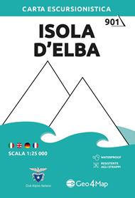 901 Isola d'Elba. Carta escursionistica 1:25.000. Ediz. multilingue
