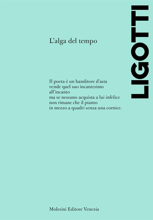 L'alga del tempo - Giuseppe Elio Ligotti - copertina