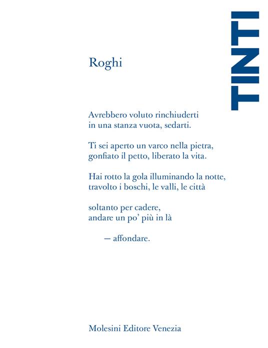 Roghi. Formule per uscire alla notte - Gabriele Tinti - copertina