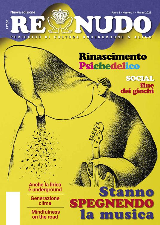 Re nudo (2023). Vol. 1 - copertina