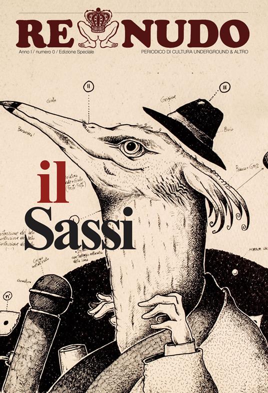 Re nudo (2023). Vol. 0: Il Sassi - copertina
