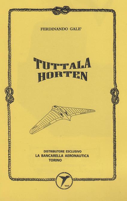 Tuttala horten - Ferdinando Galè - copertina