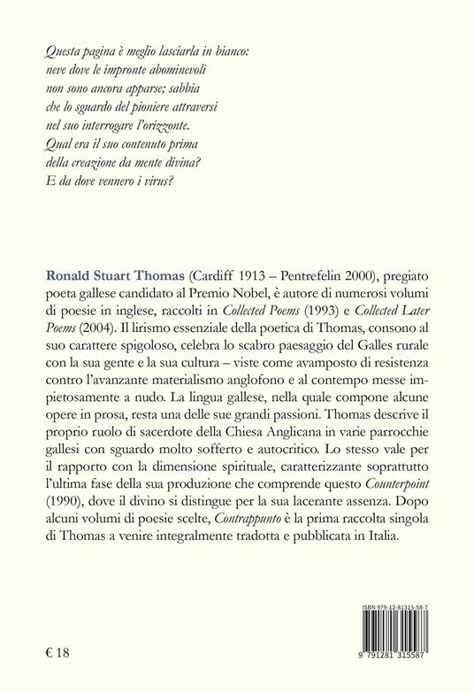 Contrappunto - R. S. Thomas - 2