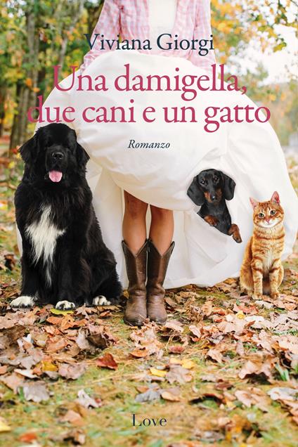 Una damigella, due cani e un gatto - Viviana Giorgi - copertina