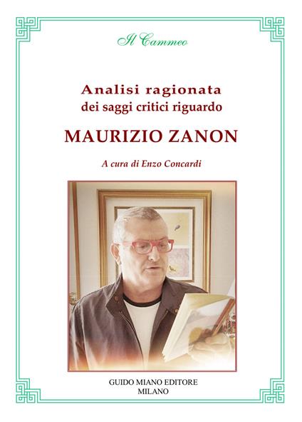 Analisi ragionata dei saggi critici riguardo Maurizio Zanon - Enzo Concardi - copertina