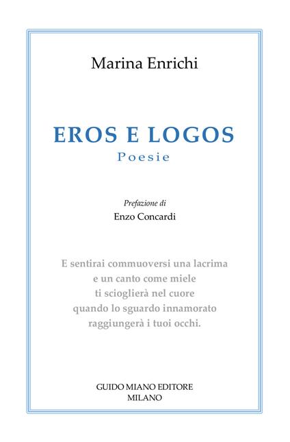 Eros e logos - Marina Enrichi - copertina