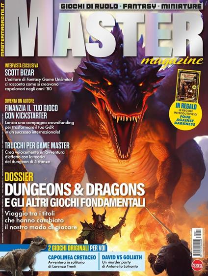 Master magazine (2023). Vol. 1: Dungeons & Dragons e gli altri giochi fondamentali - copertina