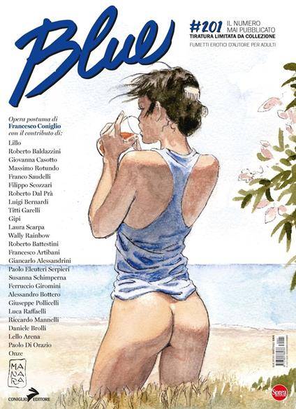 Blue #201. Ediz. limitata. Vol. 1 - copertina