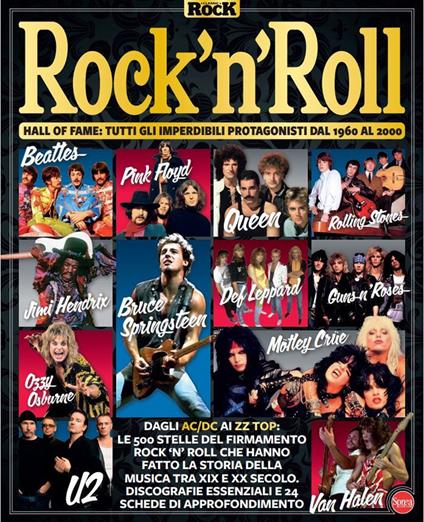 Rock and Roll. Hall of fame: tutti gli imperdibili protagonisti dal 1960 al 2000 - copertina