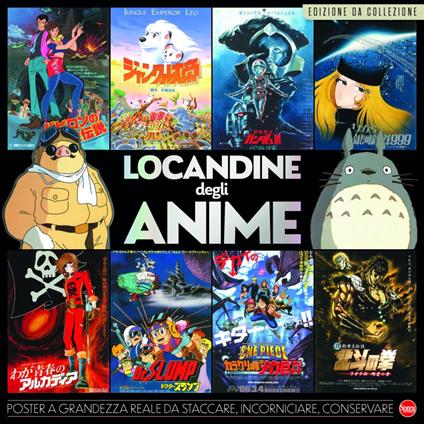 Locandine degli anime. Ediz. a colori - copertina