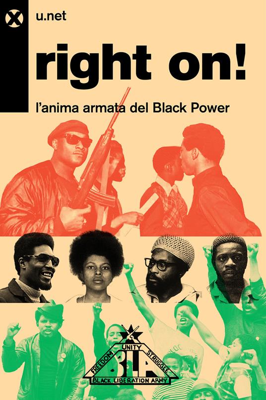 Right on! L'anima armata del Black Power - U.net - copertina