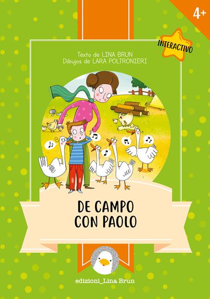 De campo con Paolo. Ediz. per la scuola - Lina Brun - copertina