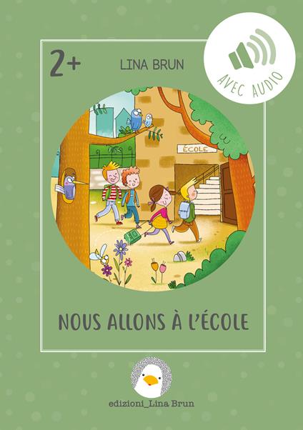 Nous allons à l'ècole - Lina Brun - copertina