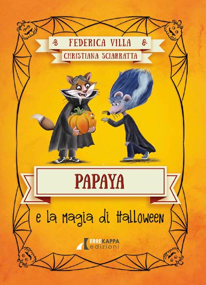 Papaya e la magia di Halloween - Federica Villa - copertina