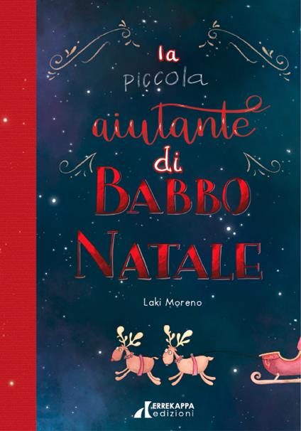 La piccola aiutante di Babbo Natale - Laki Moreno - copertina