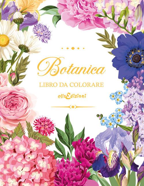 Botanica. Libro da colorare. Ediz. illustrata - copertina