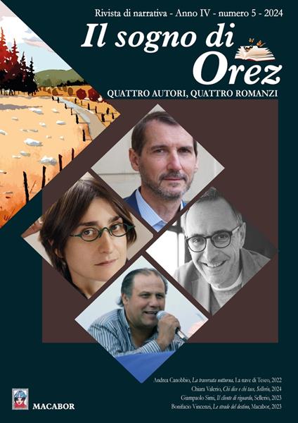 Il sogno di Orez. Rivista di narrativa (2024). Vol. 5 - copertina