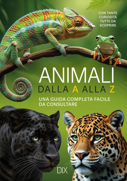 Animali dalla A alla Z. Ediz. a colori - copertina