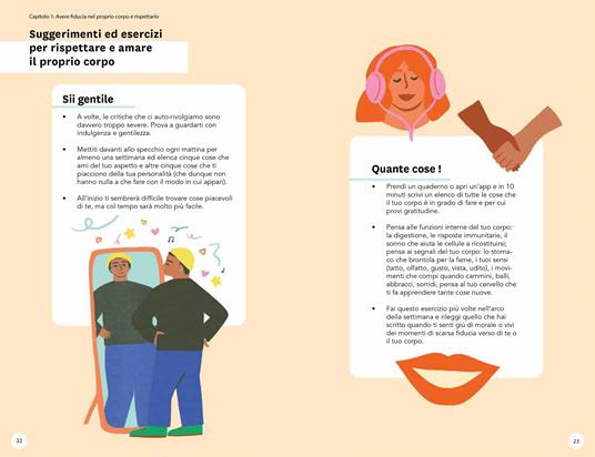 The body confidence book. Il libro del corpo e della fiducia in sé. Ediz. illustrata - Philippa Diedrichs - 2