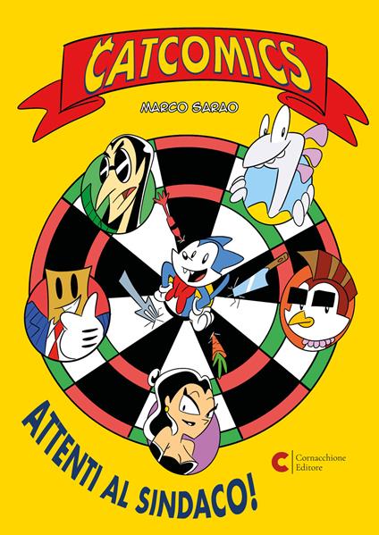 Catcomics. Attenti al sindaco! - Marco Sarao - copertina