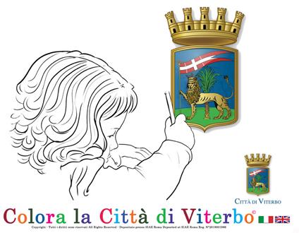 Colora la città di Viterbo. Ediz. illustrata - copertina