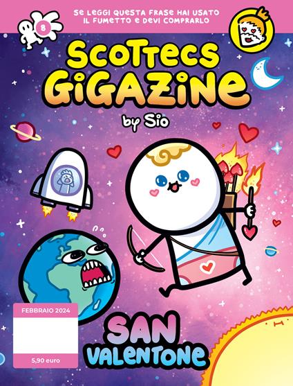 Scottecs Gigazine. Vol. 8: San Valentone - Sio - copertina
