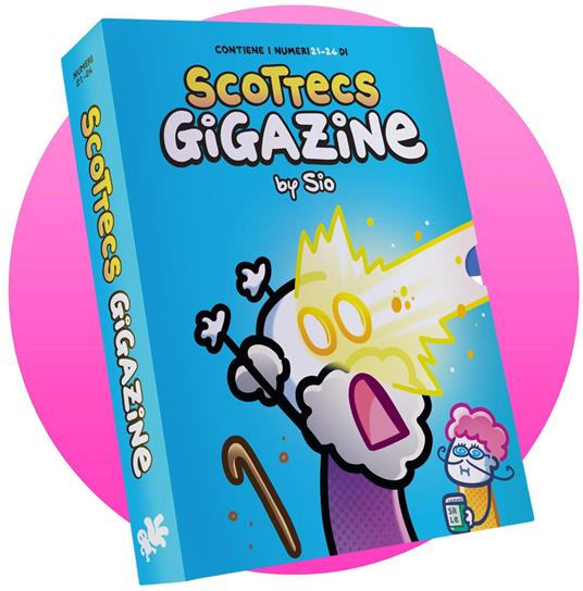 Scottecs Gigazine. Cofanetto 6. Vol. 21-24 - Sio - copertina
