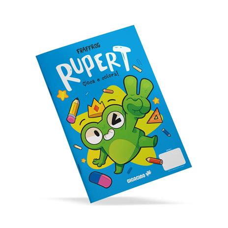 Rupert. Gioca e colora! Con Giocattolo morbido - Fraffrog - copertina
