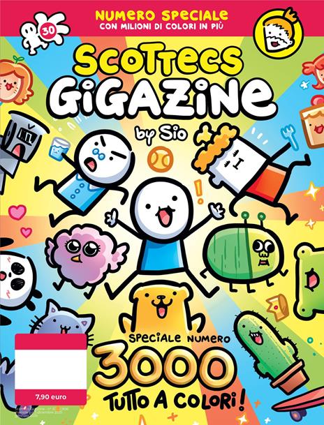 Scottecs Gigazine. Vol. 30: Speciale numero 3000 - Sio - copertina