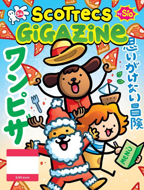 Scottecs Gigazine. Vol. 34: One Pizz: un viaggio inaspettato - Sio - copertina