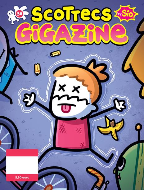 Scottecs Gigazine. Vol. 36: Chi ha ucciso Sio? - Sio - copertina