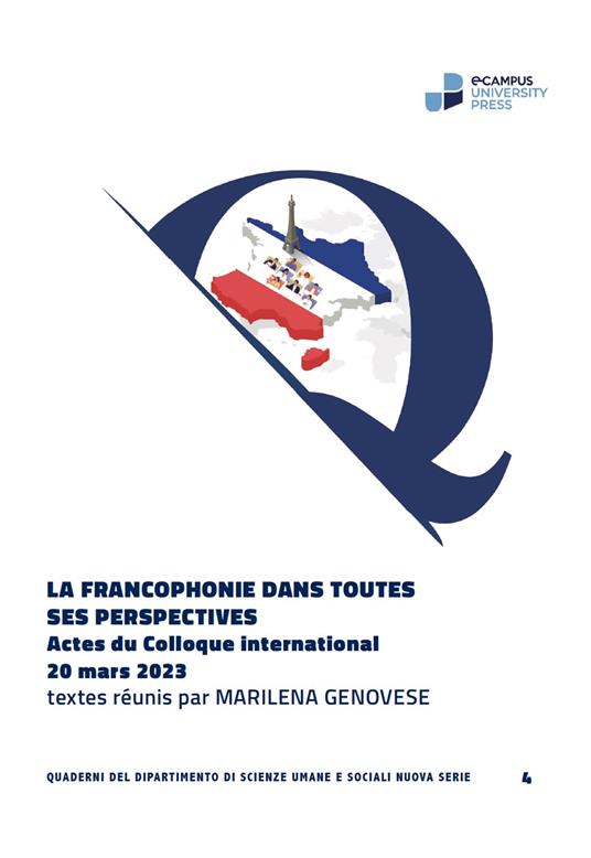 La francophonie dans toutes ses perspectives. Actes du colloque international, 20 mars 2023 - copertina