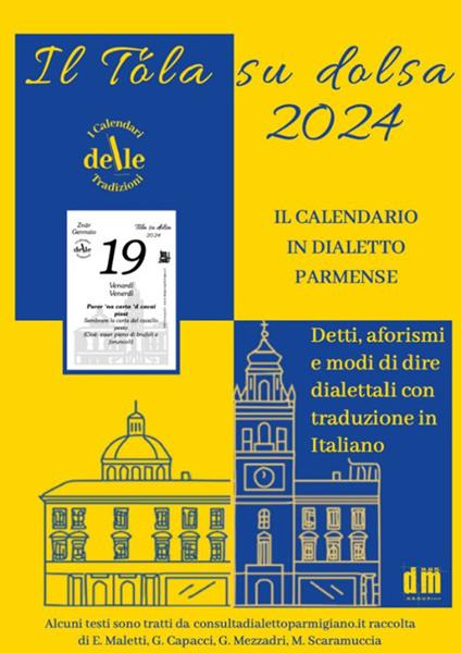 Il Tola Su Dolsa 2024 (Ricambio). Raccolta dialettale giornaliera (I cal. delle tradizioni) - copertina