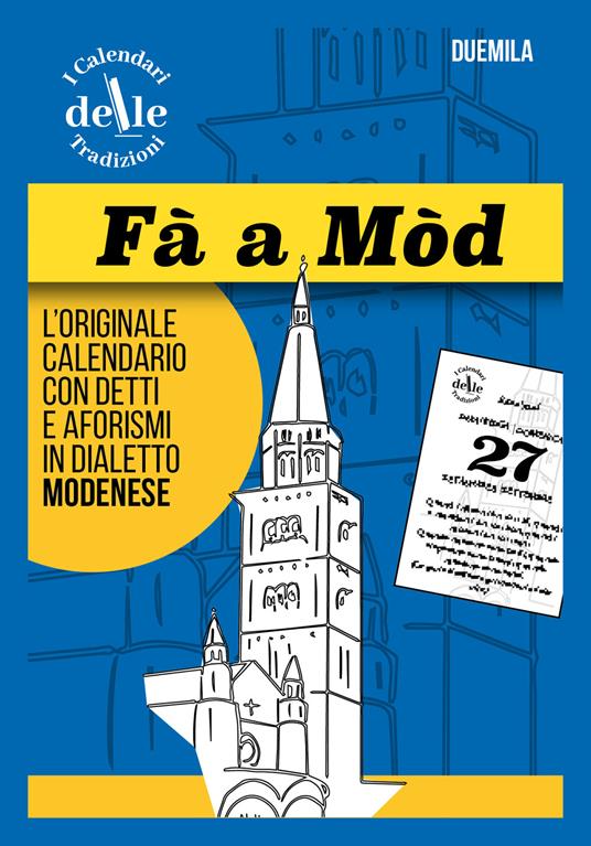 Fa a Mod 2026 raccolta dialettale. I calendari delle tradizioni. Ricambio - copertina