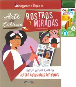 Rostros Y Miradas. Arte Da Colorare-image