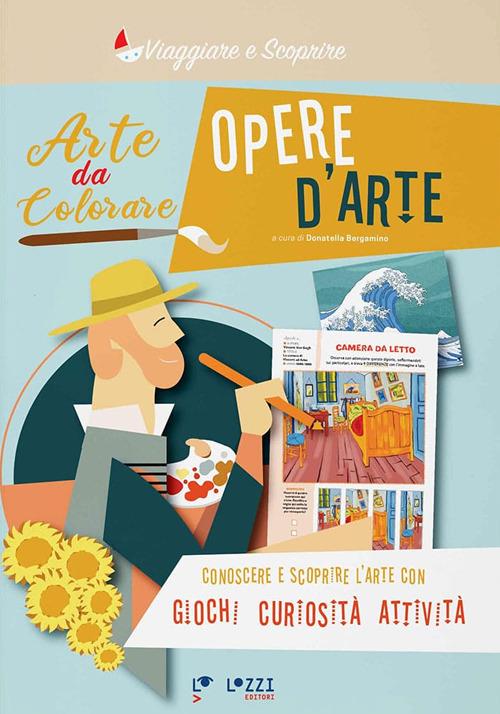 Opere d'arte. Arte da colorare - copertina