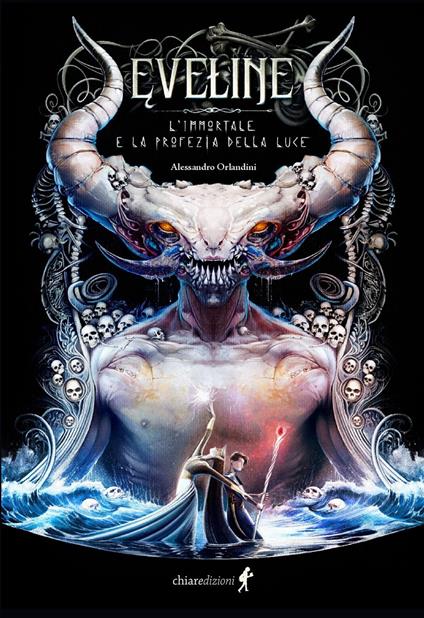 Eveline l'immortale e la profezia della luce - Alessandro Orlandini - copertina