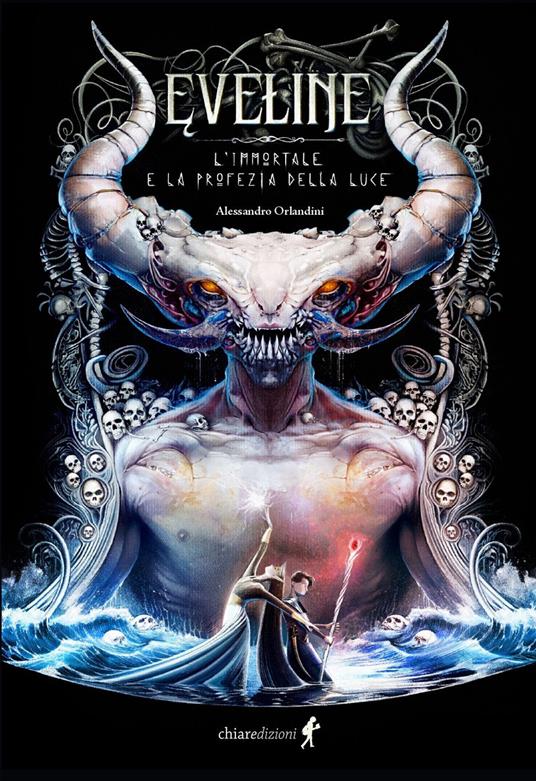 Eveline l'immortale e la profezia della luce - Alessandro Orlandini - copertina