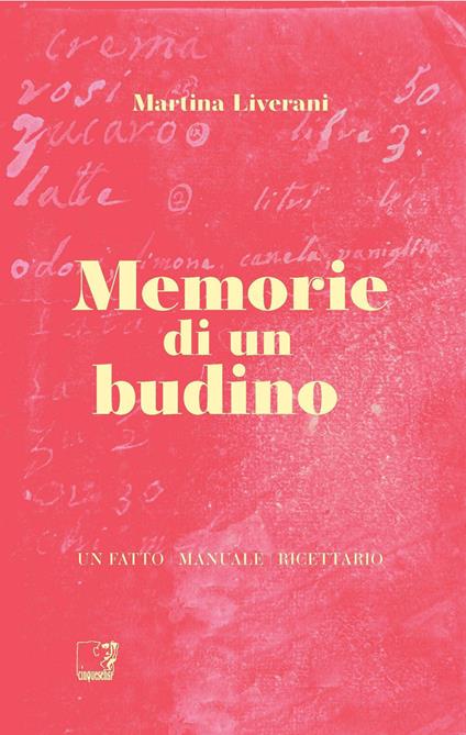 Memorie di un budino - Martina Liverani - copertina