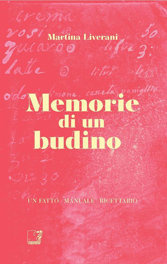 Memorie di un budino - Martina Liverani - copertina