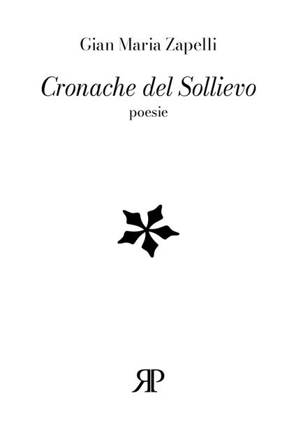 Cronache del sollievo - Gian Maria Zapelli - copertina